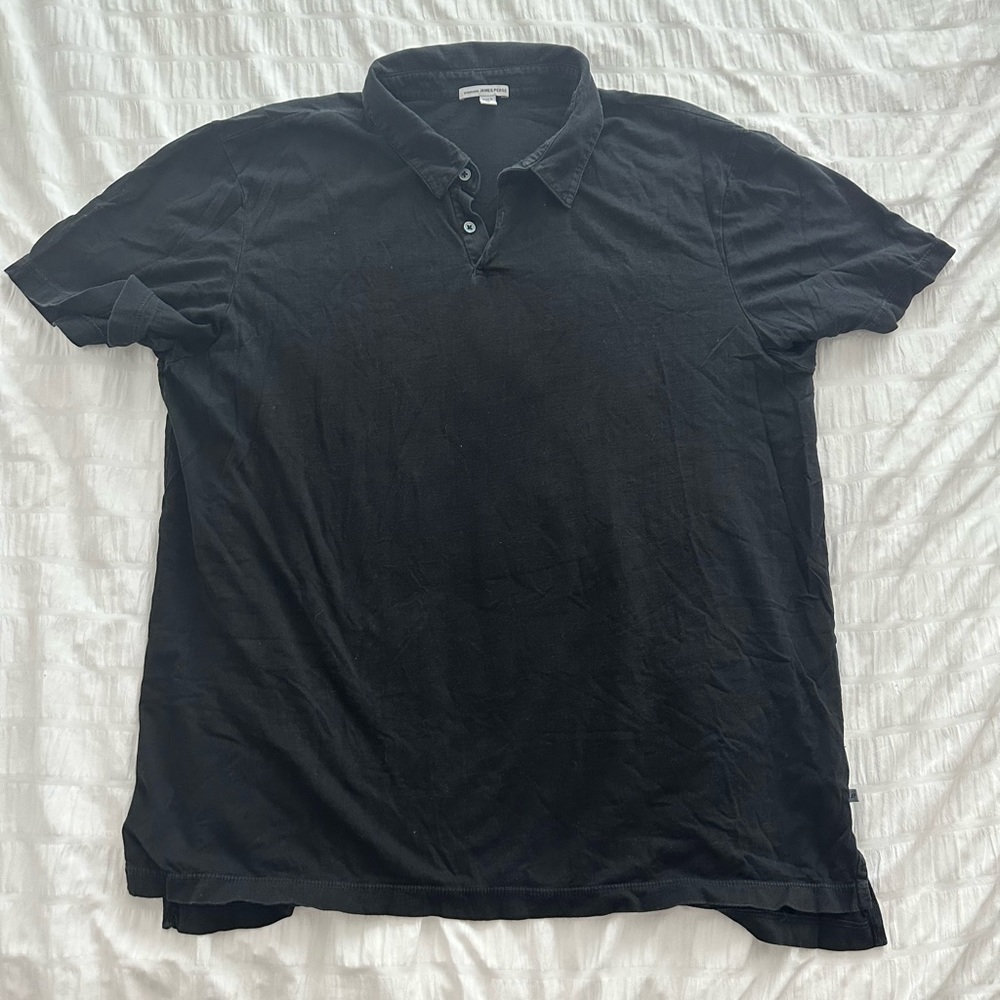 JAMES PERSE Men’s short sleeve collared shirt